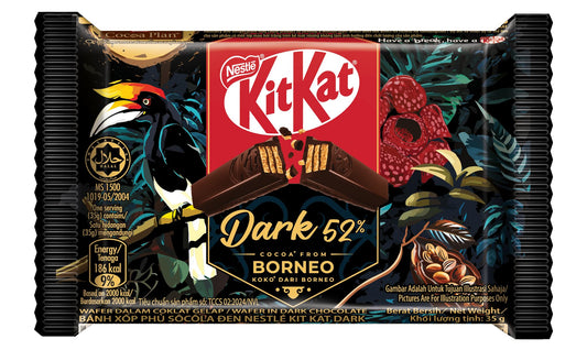 KIT KAT DARK 52 BORNEO 35GM