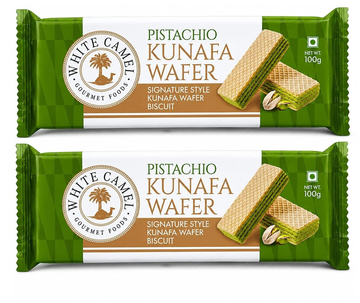 WHITE CAMEL PISTACHIO KUNAFA WAFER 100 GM