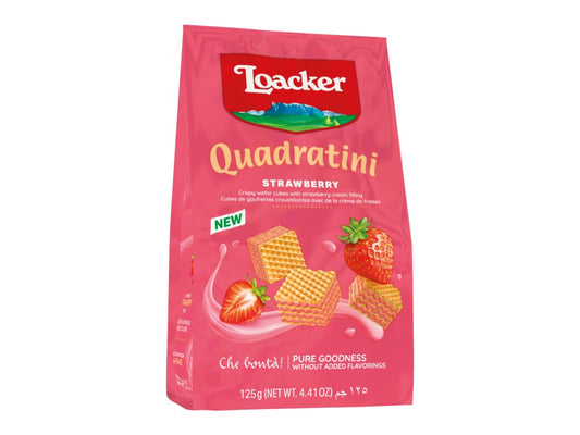 LOACKER STRAWBERRY 125GM