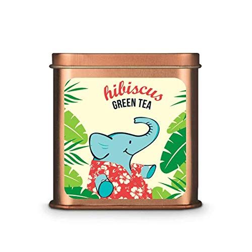 TEA TRUNK HIBISCUS GREEN TEA 100G