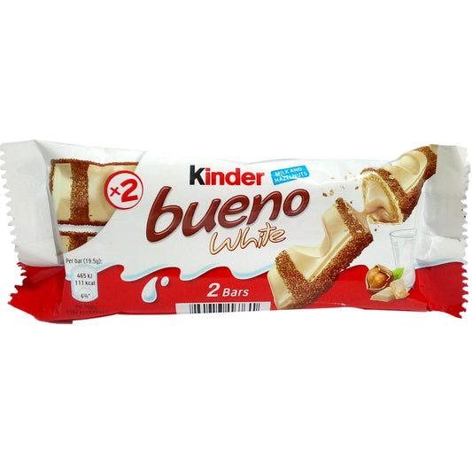 KINDER BUENO WHITE 39G