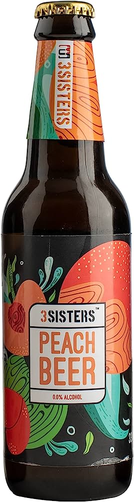 3 SISTER PEACH NON-ALCOHOLIC BEER 330 ML