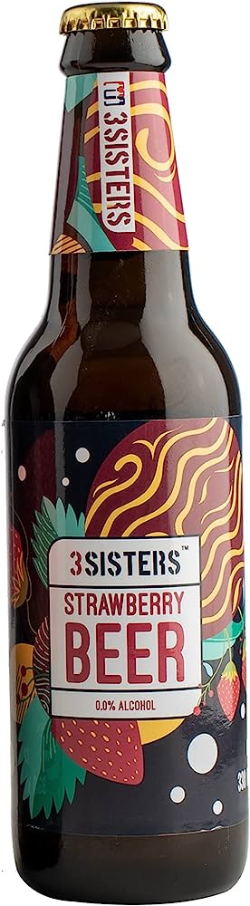 3 SISTER STRAWBERRY NON-ALCOHOLIC BEER 330 ML