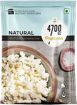 4700BC NATURAL INSTANT POPCORN 30 GM