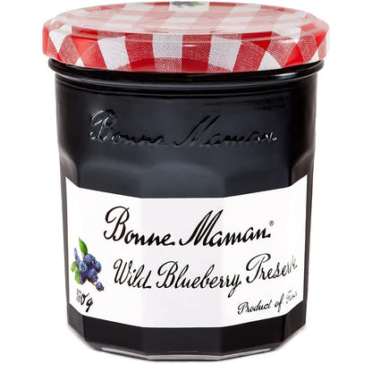 BONNE MAMAN WIID BLUEBERRY PRESERVE 370 GM