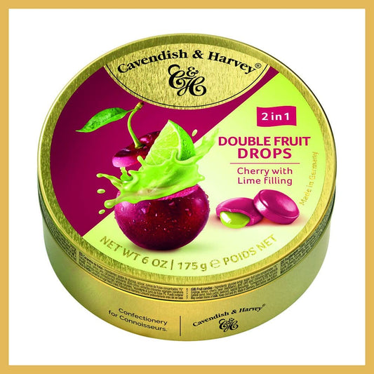 CAVENDISH HARVEY CHERRY WITH LIME FILLING 175 GM