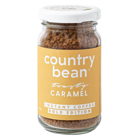 COUNTRY BEAN CARAMEL INSTANT COFFEE 50GM