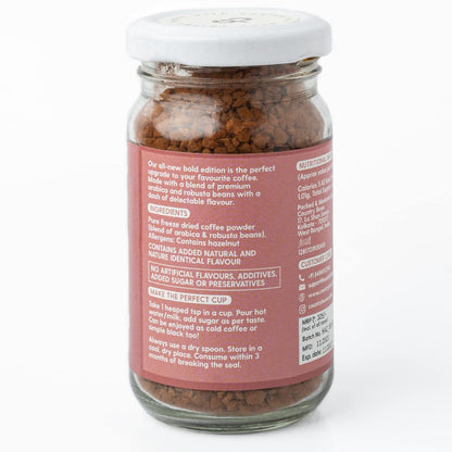 COUNTRY BEAN HAZELNUT INSTANT COFFEE 50GM