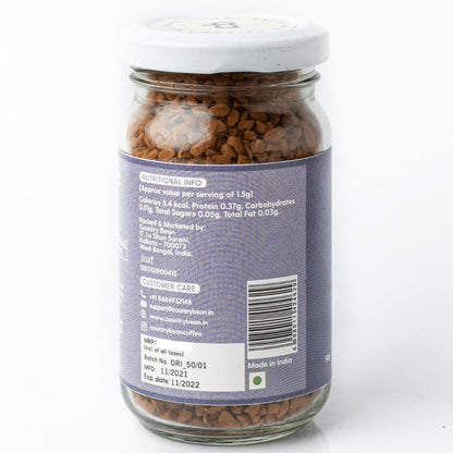 COUNTRY BEAN ORIGINAL INSTANT COFFEE 50GM