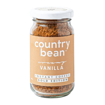 COUNTRY BEAN VANILLA INSTANT COFFEE 50GM