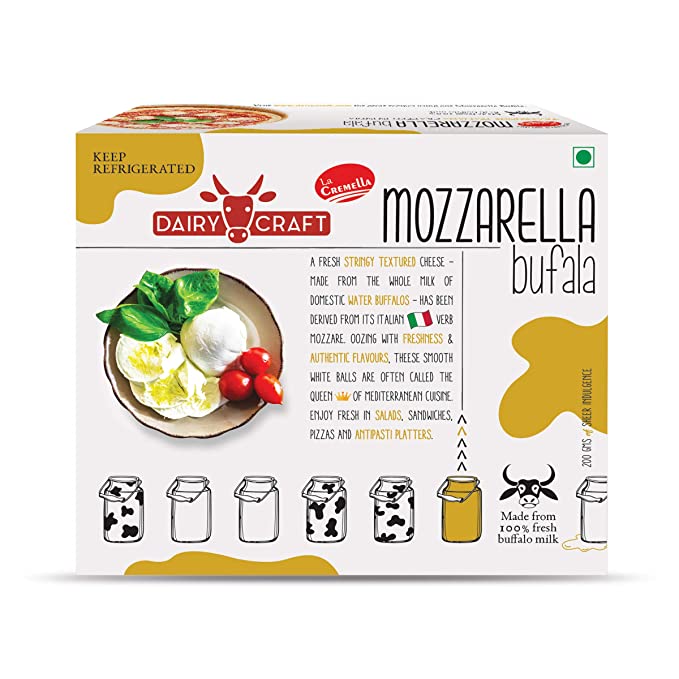 DAIRY CRAFT MOZZARELLA BUFALA 200 GM