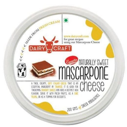 DAIRY CRAFT NATURALLY SWEET MASCARPONE CHEESE 500 GM