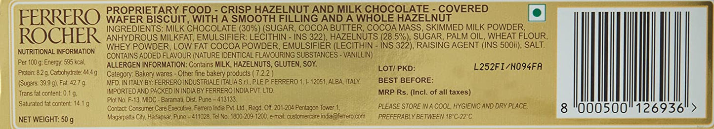 FERRERO ROCHER 50 GM