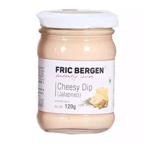 FRIC BERGEN CHEESY DIP JALAPENO 120 GM