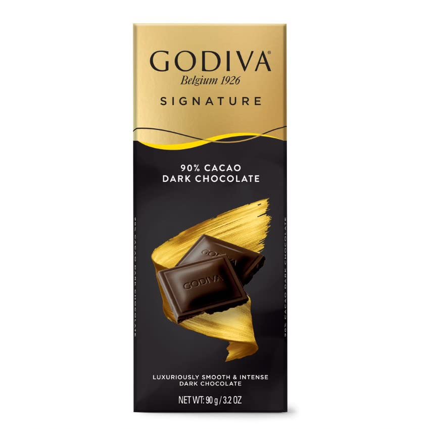 GODIVA 90 CACAO DARK CHOCOLATE 90G