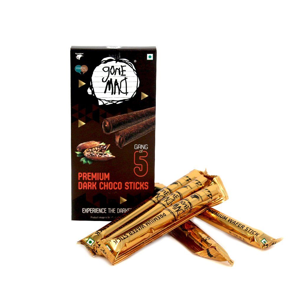 GONE MAD DARK CHOCO STICKS 100 GM