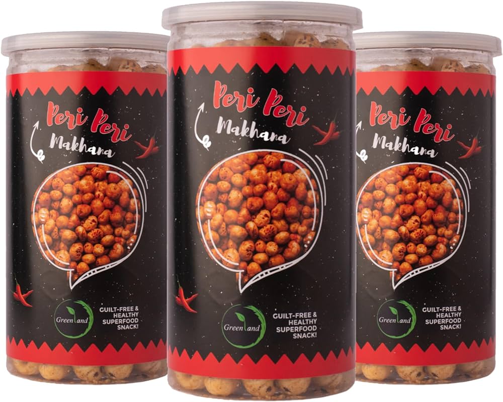 GREENLAND PERI PERI MAKHANA 75GM