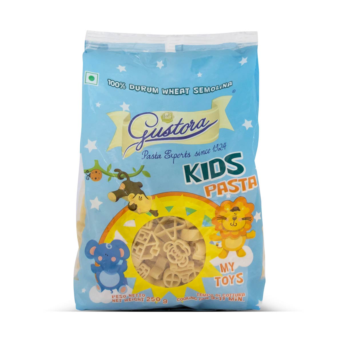 GUSTORA KIDS PASTA TOYS 250 GM