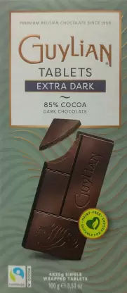 GUYLIAN TABLETS EXTRA DARK 85 COCOA 100GM