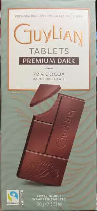 GUYLIAN TABLETS PREMIUM DARK 72 COCOA