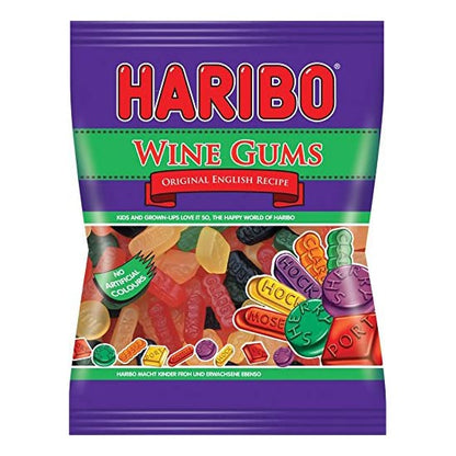 HARIBO WINE GUMS 160 GM