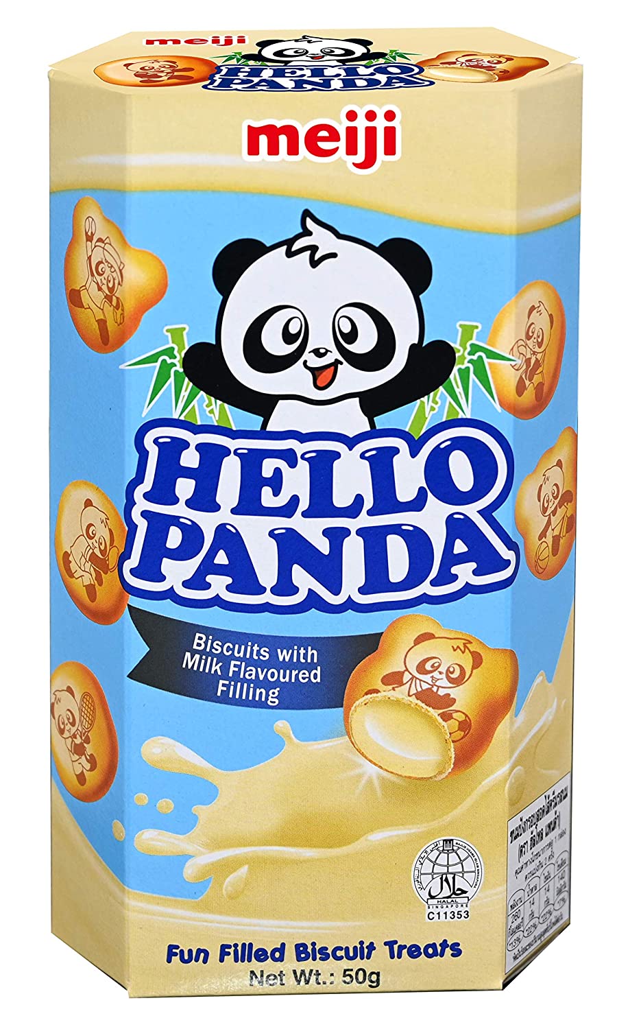 HELLO PANDA BISCUITS WITH MILK FILLING 50 GM