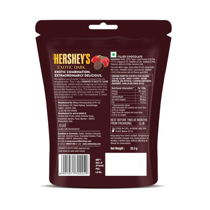 HERSHEYS ED RASPBERRY GOJI 33.3GM