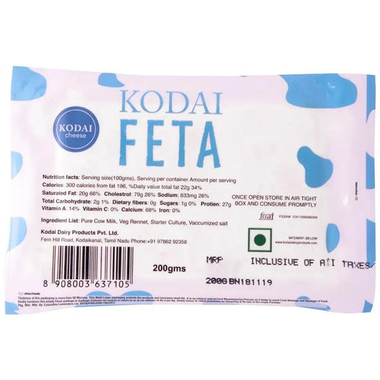 KODAI CHEESE FETA200GM