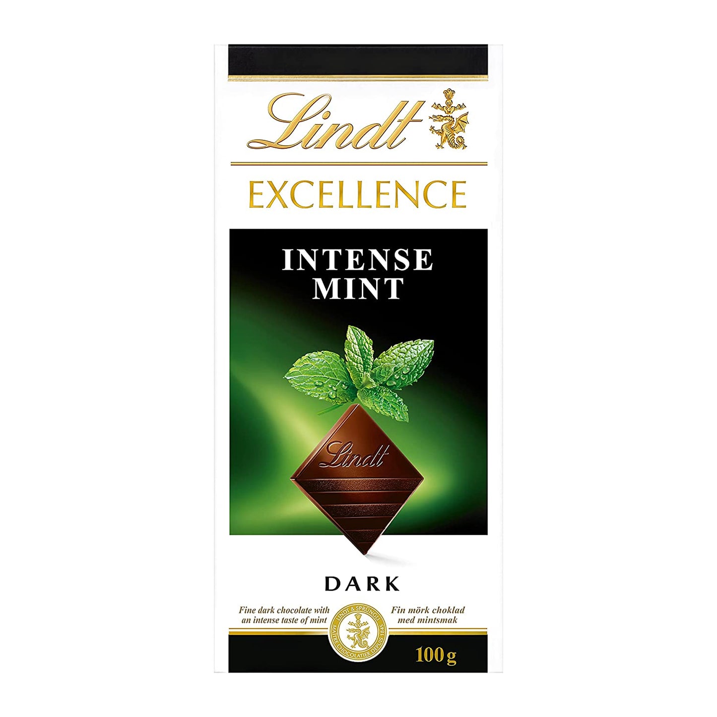 LINDT EXCELLENCE MINT INTENSE 100G