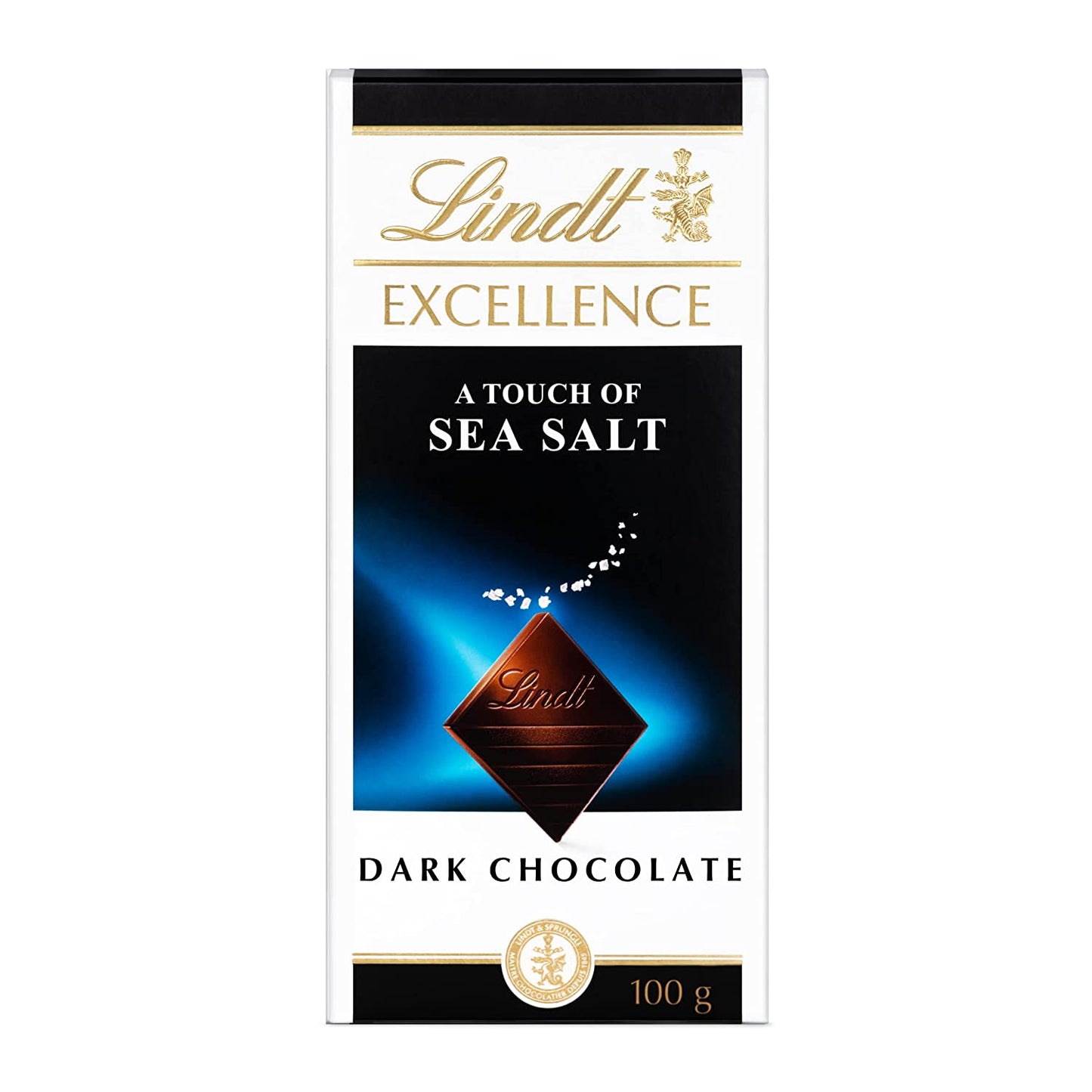 LINDT EXCELLENCE SEA SALT DARK CHOCOLATE 100G