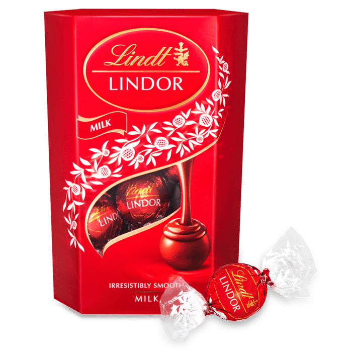 LINDT LINDOR MILK 200 GM