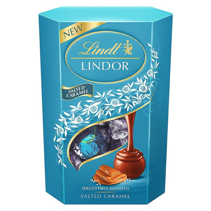 LINDT LINDOR SALTED CARAMEL 200 GM