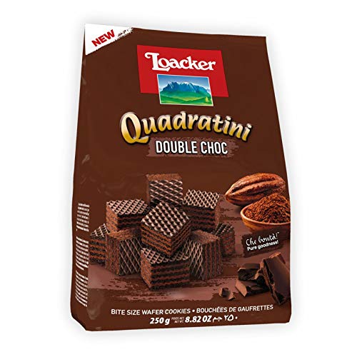 LOACKER DOUBLE CHOCOLATE 125 GM