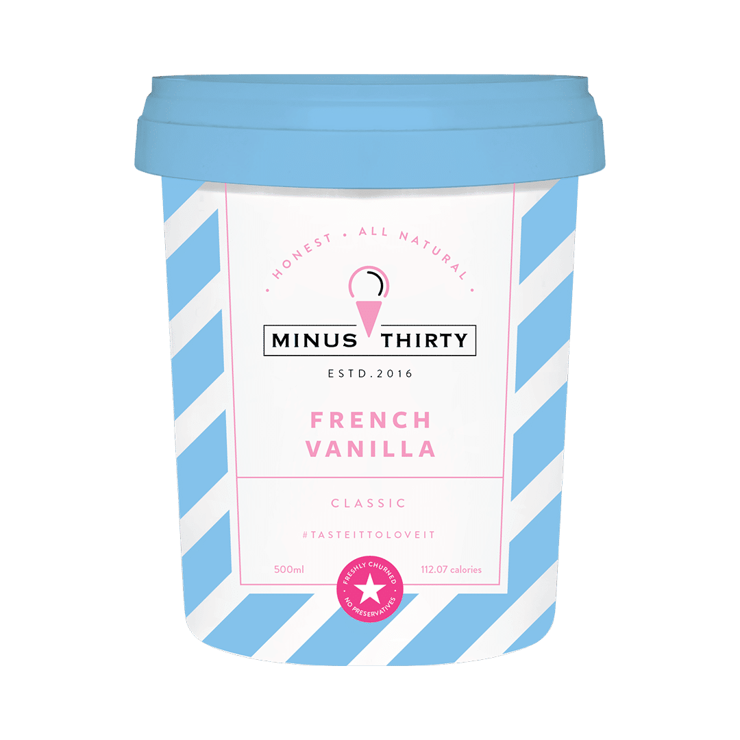 MINUS 30 FRENCH VANILLA 500 ML