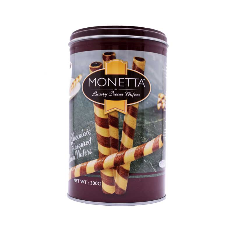 MONETTA HAZELNUT WAFERS 300 GM