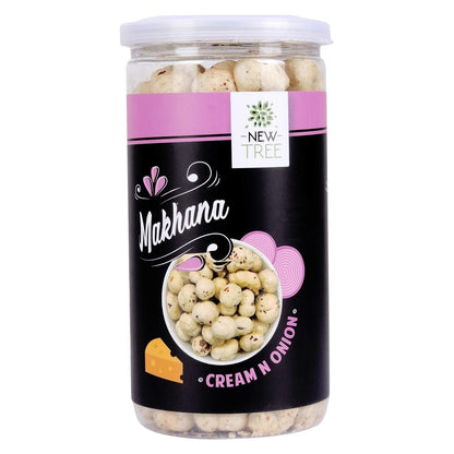 NEW TREE CREAM AND ONION MAKHANA 65GM