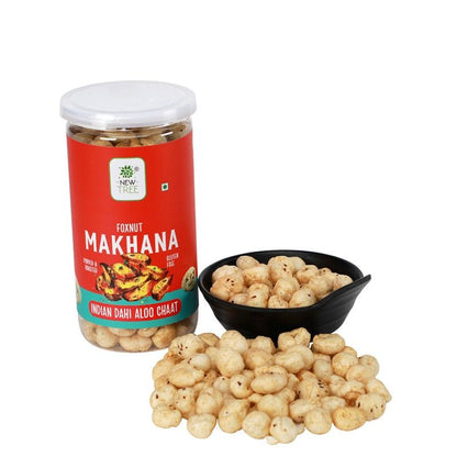 NEW TREE GLUTEN FREE FOXNUT MAKHANA INDIAN DAHI ALOO CHAAT 65G