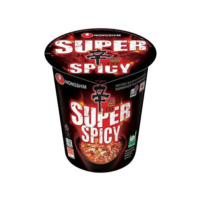 NONGSHIM SHIN RED SUPER SPICY CUP 68 GM