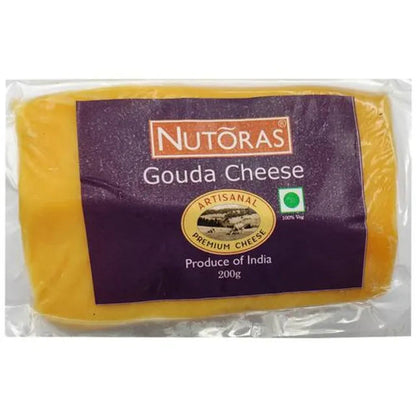 NUTORAS GOUDA CHEESE 200GM