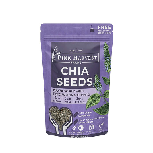 PINK HARVEST GLUTEN FREE CHIA SEEDS 100GM