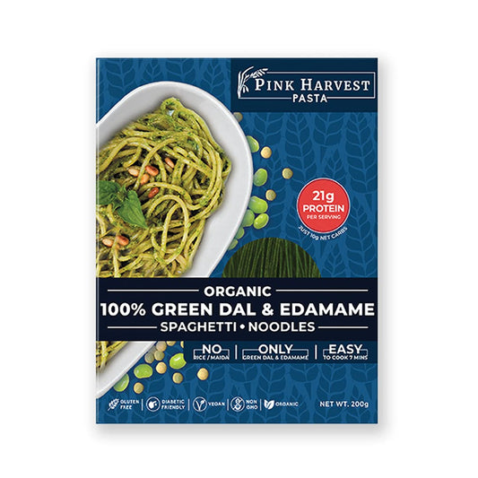 PINK HARVEST GLUTEN FREE GREEN DAL EDAMAME 200 GM