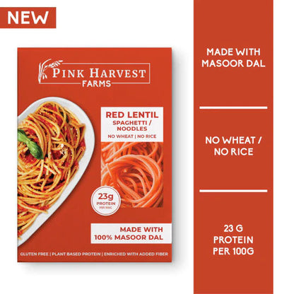 PINK HARVEST RED LENTIL SPAGHETTI 200GM