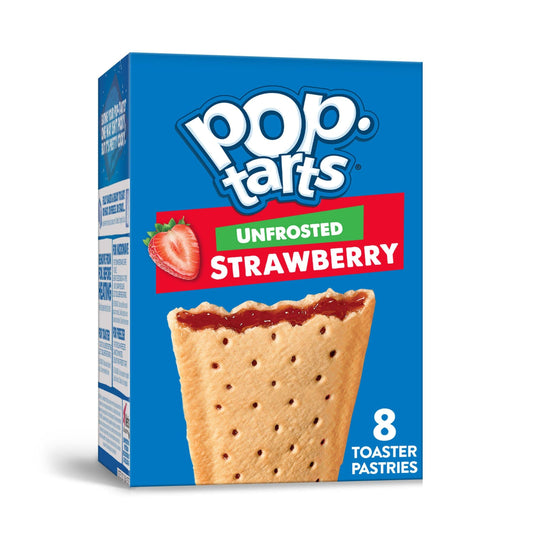 POP TARTS UNFROSTED STRAWBERRY 384 GM