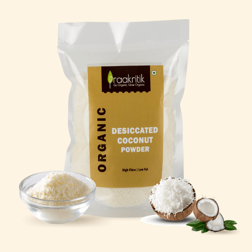 PRAAKRITIK DESICCATED COCONUT 200 GM