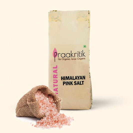 PRAAKRITIK HIMALAYAN PINK SALT 500 GM