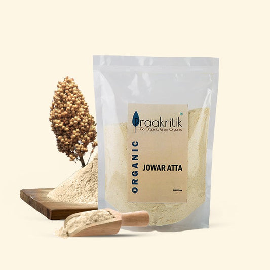 PRAAKRITIK JOWAR AATA 500 GM