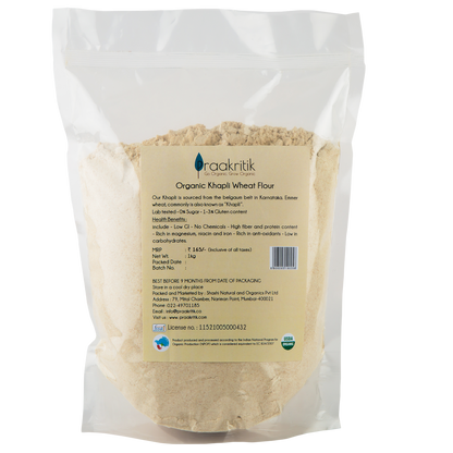 PRAAKRITIK KHAPLI FLOUR 1KG