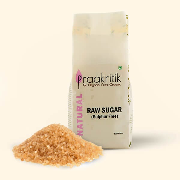 PRAAKRITIK RAW SUGAR 500 GM