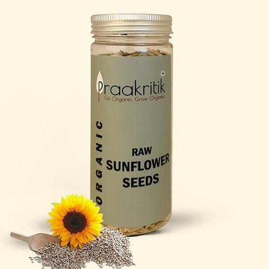 PRAAKRITIK SUNFLOWER SEEDS RAW 150 GM