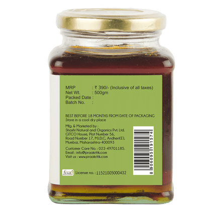 PRAAKRITIK WILD FOREST HONEY 500 GM